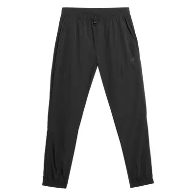 4F MEN´S TROUSERS Férfi nadrág, fekete, méret