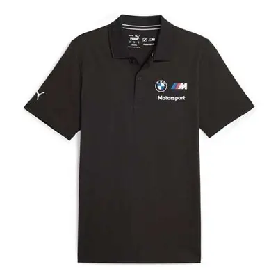 Puma BMW MOTORSPORT ESS Férfi galléros póló, fekete, méret