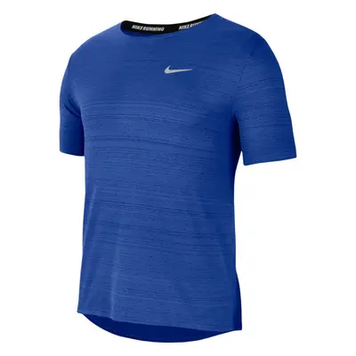 Nike DRI-FIT MILER Férfi futópóló, kék, méret