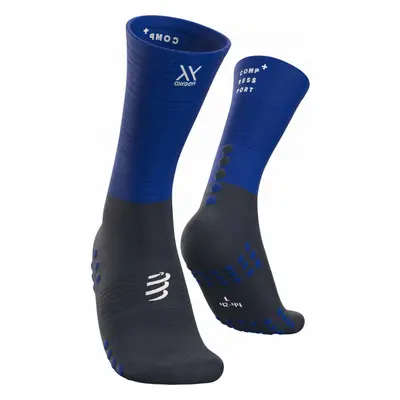 Compressport MID COMPRESSION SOCKS Futózokni, kék, méret