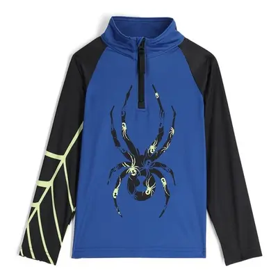 Spyder BUG 1/2 ZIP Fiú garbó síeléshez, kék, méret