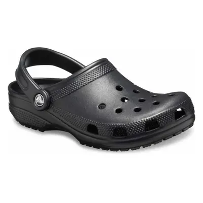 Crocs CLASSIC CLOG Uniszex papucs, fekete, méret 38/39