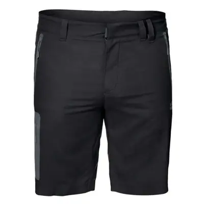 Jack Wolfskin ACTIVE TRACK SHORTS Férfi outdoor rövidnadrág, fekete, méret