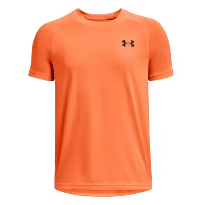 Under Armour UA TECH 2.0 SS Fiú póló sportoláshoz, narancssárga, méret