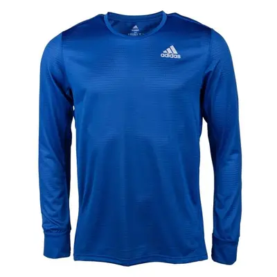 adidas OTR LONG SLEEVE Férfi felső futáshoz, kék, méret