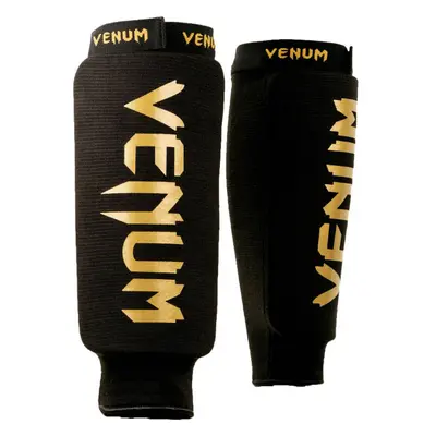 Venum KONTACT SHIN GUARDS Sípcsontvédő, fekete, méret