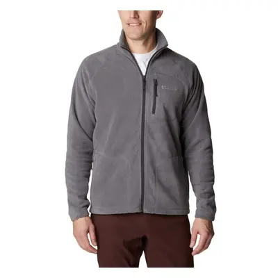 Columbia FAST TREK II FULL ZIP FLEECE Férfi pulóver, sötétszürke, méret