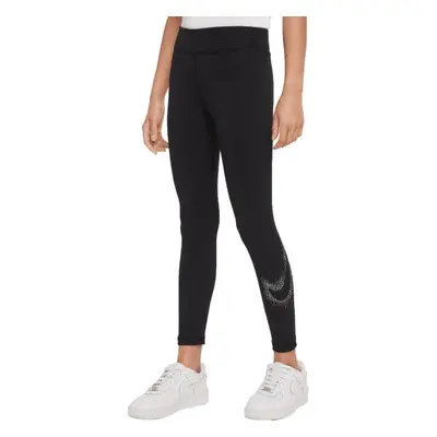 Nike NSW ESSNTL MR LGGNG WC Lány legging, fekete, méret