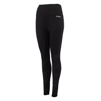 Fitforce TROLENE Női fitnesz leggings, fekete, méret