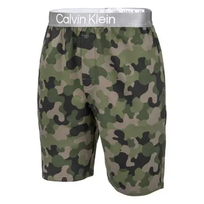 Calvin Klein SLEEP SHORT Férfi pizsama rövidnadrág, khaki, méret