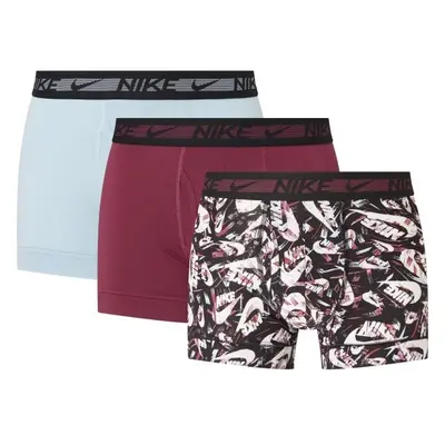 Nike TRUNK 3P Férfi bokszeralsó, bordó, méret