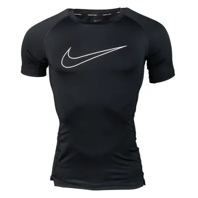 Nike NP DF TIGHT TOP SS Férfi edzőpóló, fekete, méret