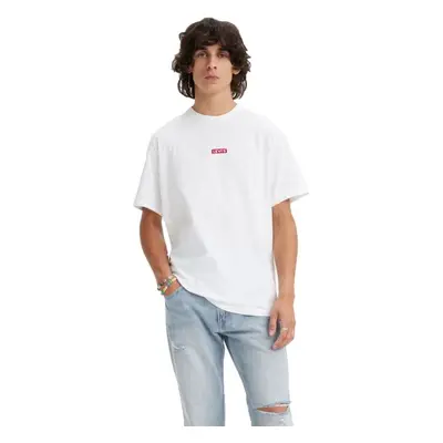 Levi's® SS RELAXED BABY TAB T Férfi póló, fehér, méret