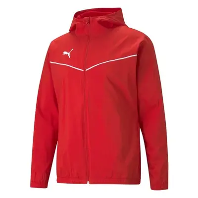 Puma TEAMRISE ALL WEATHER JACKET Férfi kabát, piros, méret