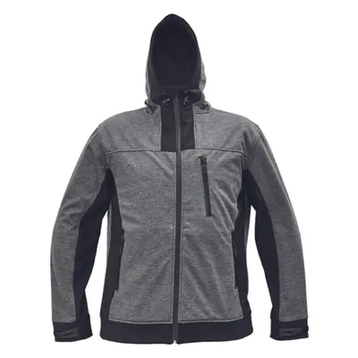 CERVA HUYER SOFTSHELL Férfi softshell kabát, szürke, méret