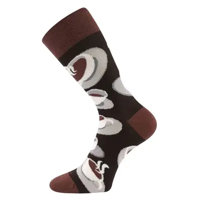 Lonka COFFEE SOCKS Női zokni, fekete, méret