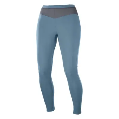 Salomon XA WARM TIGHT W Női leggings, kék, méret