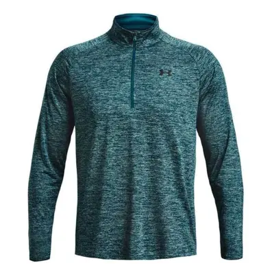 Under Armour TECH 2.0 1/2 ZIP Férfi felső, türkiz, méret