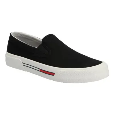 Tommy Hilfiger TOMMY JEANS SLIP ON CANVAS Férfi szabadidőcipő, fekete, méret