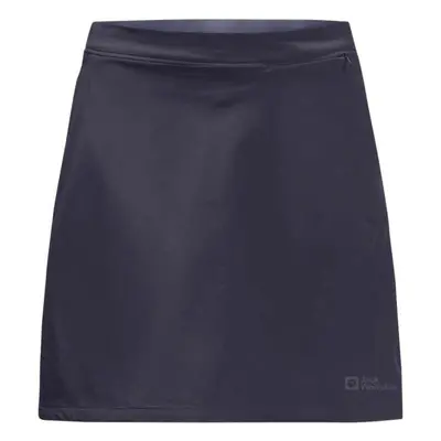 Jack Wolfskin HILLTOP TRAIL SKORT W Női softshell szoknya, sötétszürke, méret