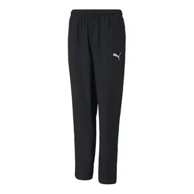 Puma TEAMRISE SIDELINE PANTS JR Fiú melegítőnadrág focira, fekete, méret