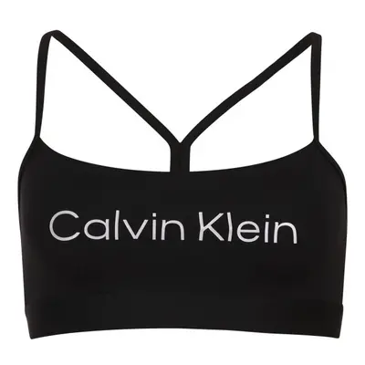 Calvin Klein LOW SUPPORT SPORTS BRA Női sportmelltartó, fekete, méret