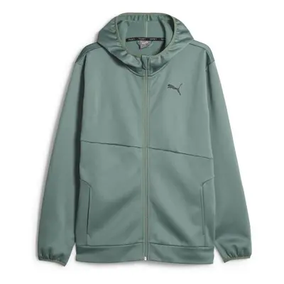 Puma TRAIN ALL DAY HOODIE Férfi sportos pulóver, khaki, méret