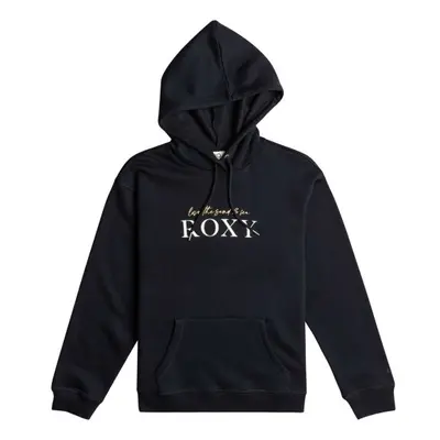 Roxy SURF STOKED HOODIE BRUSHED Női pulóver, fekete, méret