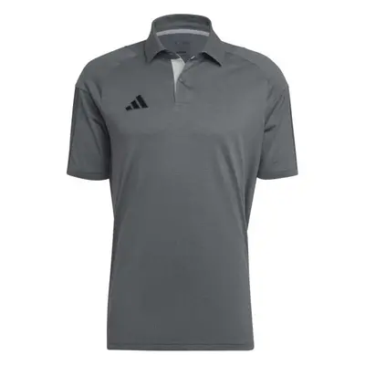 adidas TIRO23 C CO PO Férfi galléros póló, szürke, méret