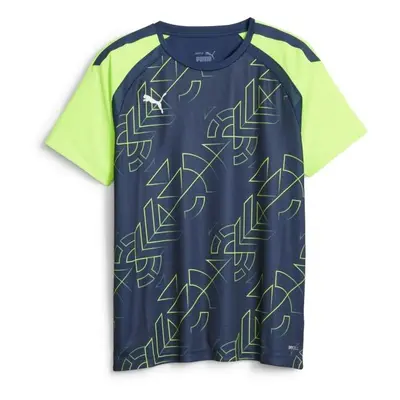 Puma TEAMLIGA GRAPHIC JERSEY Férfi futballpóló, kék, méret