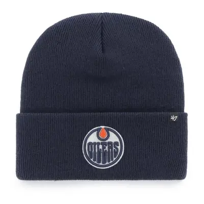 47 NHL EDMONTON OILERS HAYMAKER CUFF KNIT Téli sapka, sötétkék, méret