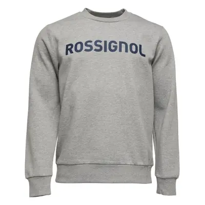 Rossignol LOGO SWEAT RN FL Férfi pulóver, szürke, méret