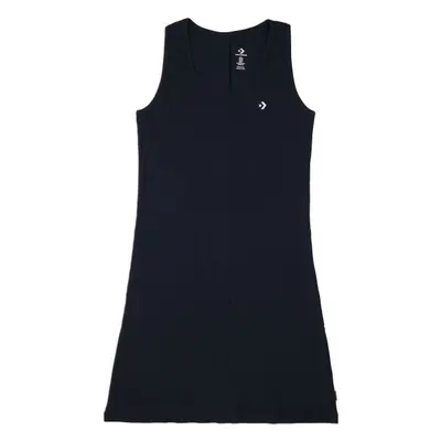 Converse SCOOP KNIT DRESS Női ruha, fekete, méret