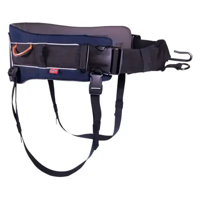 NON-STOP DOGWEAR TREKKING BELT Kutyasétáltató nyakörv, sötétkék, méret