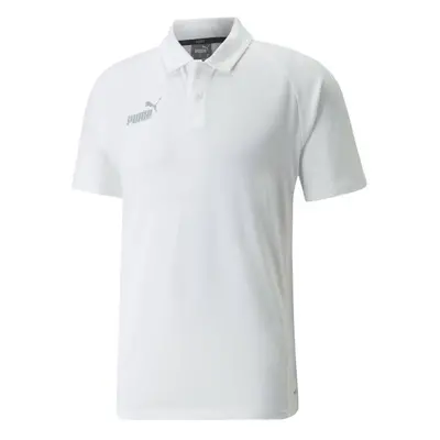 Puma TEAMFINAL CASUALS POLO Férfi póló, fehér, méret