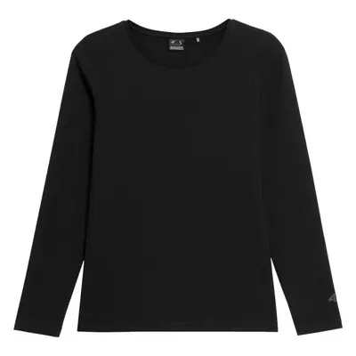 4F LONGSLEEVE Női felső, fekete, méret