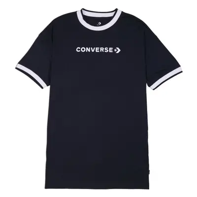 Converse WORDMARK TEE DRESS Női ruha, fekete, méret