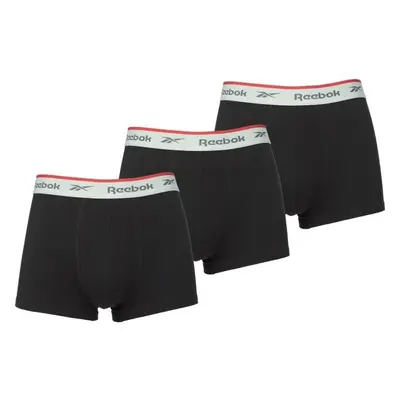 Reebok TRUNK OVETT 3pk Férfi boxeralsó, fekete, méret