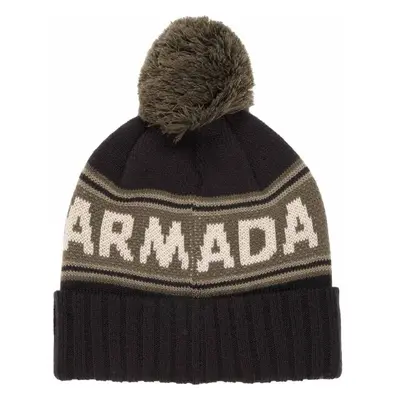 ARMADA JACQUARD Bojtos sapka, fekete, méret