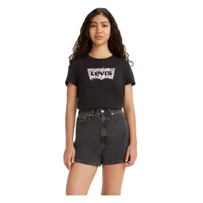 Levi's® THE PERFECT TEE Női póló, fekete, méret