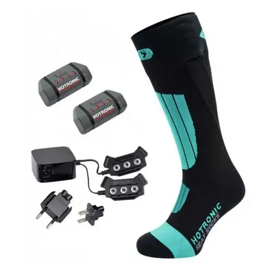 Hotronic HEATSOCKS XLP ONE + PF Fűtött kompressziós zokni, fekete, méret