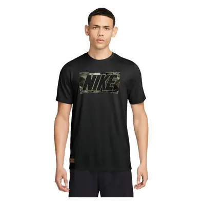 Nike DRI-FIT Férfi póló, fekete, méret