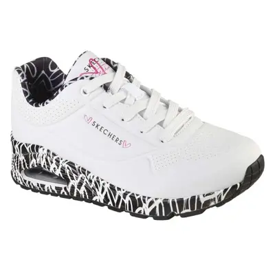 Skechers UNO - LOVING LOVE Női szabadidőcipő, fehér, méret