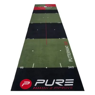 PURE IMPROVE GOLFPUTTING MAT x cm Putting gyakorlószőnyeg, sötétzöld, méret