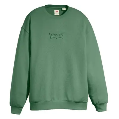 Levi's® RELAXD GRAPHIC CREW Férfi pulóver, zöld, méret