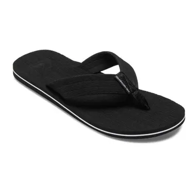 Quiksilver MOLOKAI LAYBACK TEXTURED Férfi flip-flop, fekete, méret