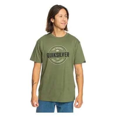 Quiksilver CIRCLE UP Férfi póló, khaki, méret