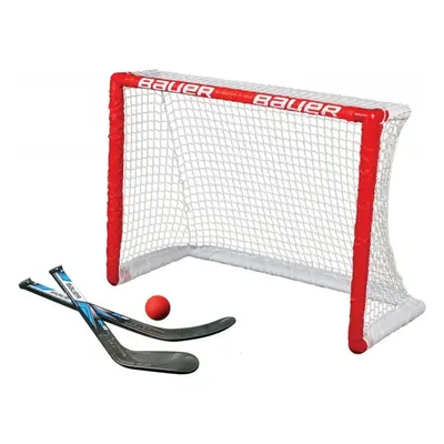 Bauer KNEE HOCKEY GOAL SET Műanyag kapu és hokiütő, piros, méret