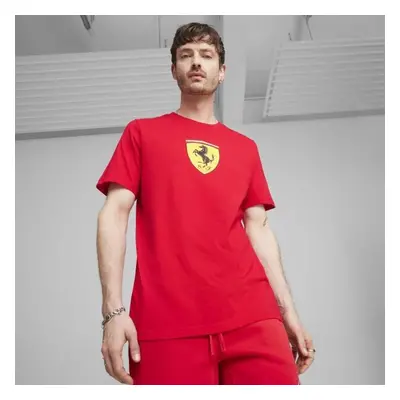 Puma FERRARI RACE BIG SHIELD Férfi póló, piros, méret