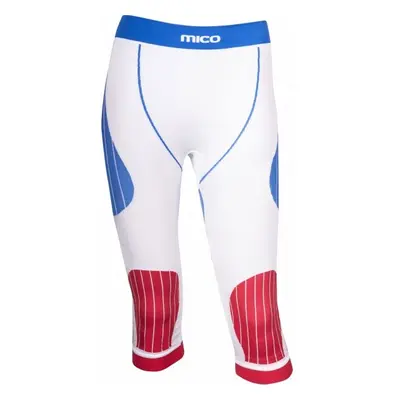 Mico 3/4 TIGHT PANTS OFFICIAL CZE Official CZE 3/4-es aláöltöző nadrág, fehér, méret